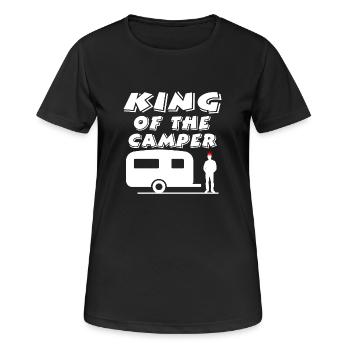 Camper - Women's Breathable T-Shirt - black - Front - AI Model Female 172 light (172cm)