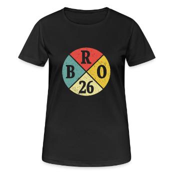 Brother Bro 2026 Cadeau de Big Brother - T-shirt respirant Femme - noir - Devant - AI Model Female 172 light (172cm)