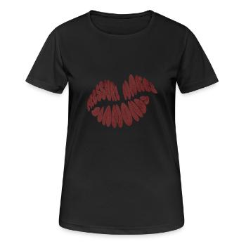 Pressure makes diamonds - Women's Breathable T-Shirt - black - Front - AI Model Female 172 light (172cm)