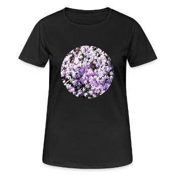 Blue carpet - Women's Breathable T-Shirt - black - Front - AI Model Female 172 light (172cm)
