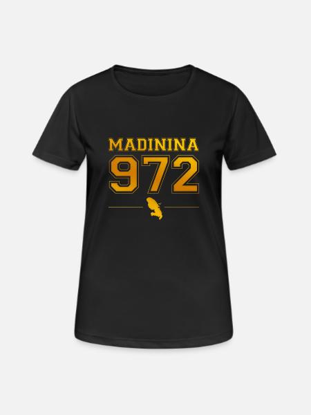 Madinina 972 - T-shirt respirant Femme - noir