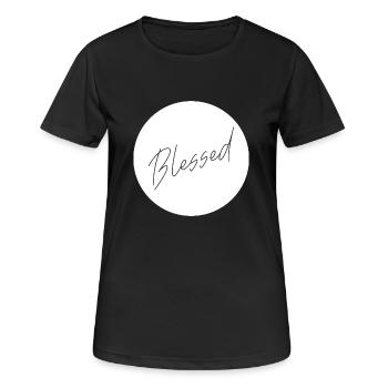Christian Proverbs - Women's Breathable T-Shirt - black - Front - AI Model Female 172 light (172cm)