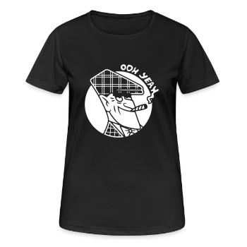 Nick Knatterton with Joint - Women's Breathable T-Shirt - black - Front - AI Model Female 172 light (172cm)