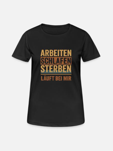 Work - Women's Breathable T-Shirt - black
