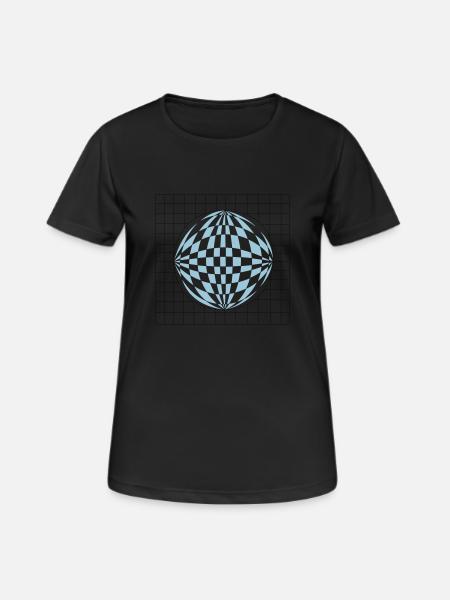 Sphere 3D - Women's Breathable T-Shirt - black