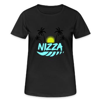 Nice - Women's Breathable T-Shirt - black - Front - AI Model Female 172 light (172cm)