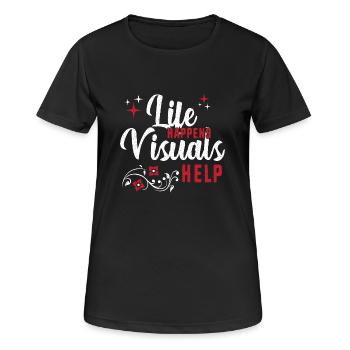 Behavioral Therapy, Behavior Therapy - Women's Breathable T-Shirt - black - Front - AI Model Female 172 light (172cm)