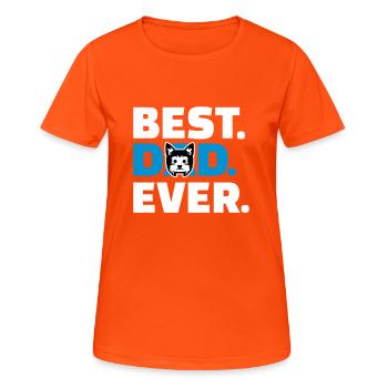 Yorkie - Women's Breathable T-Shirt - neon orange - Front - AI Model Female 172 dark (172cm)
