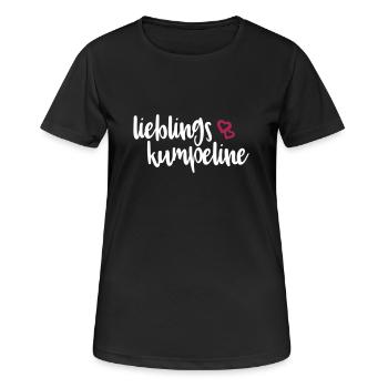 Favorite girlfriend girlfriend girlfriends best friend - Women's Breathable T-Shirt - black - Front - AI Model Female 172 light (172cm)