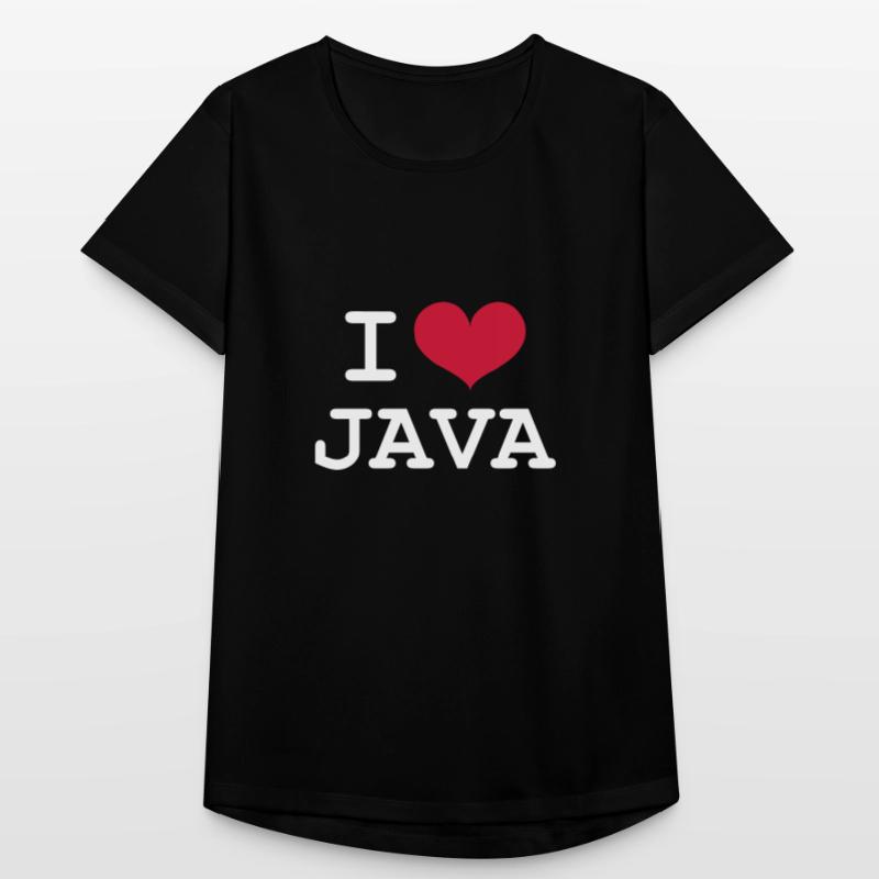 I Love Java [Developer / Geek] Women's Breathable T-Shirt