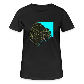 Buenos Aires - Women's Breathable T-Shirt - black - Front - AI Model Female 172 light (172cm)