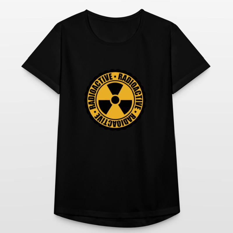 stamp danger caution caution caution atomic bomb Women's Breathable T-Shirt