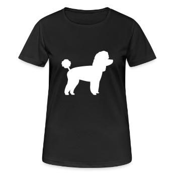 Toy Poodle - Women's Breathable T-Shirt - black - Front - AI Model Female 172 light (172cm)