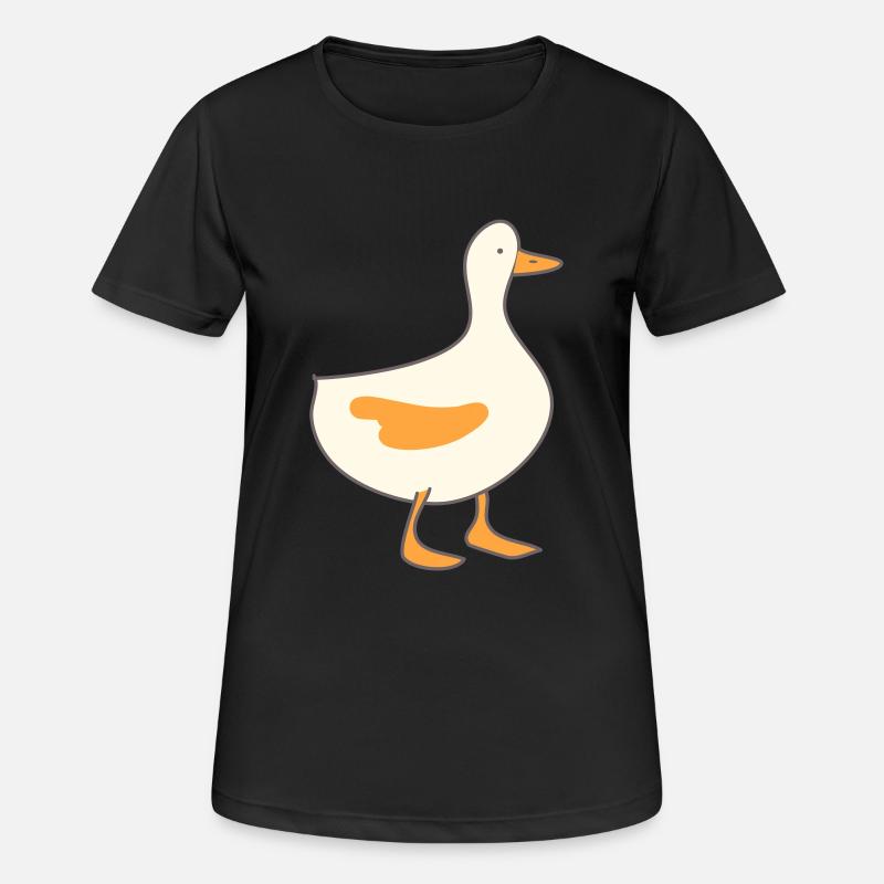 duck 4 - Women's Breathable T-Shirt - black