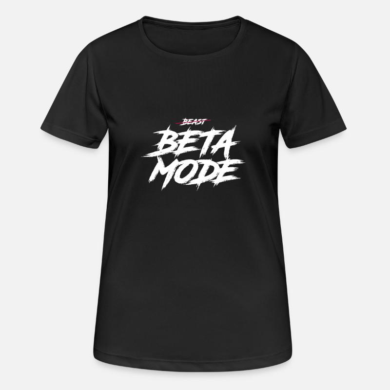Mode bêta - T-shirt respirant Femme - noir