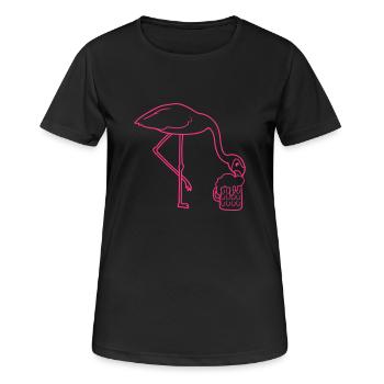 soif bière alcool boisson pichet masse gl - T-shirt respirant Femme - noir - Devant - AI Model Female 172 light (172cm)