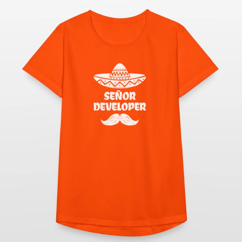 Developer Statement Code Computer Science Geek Scripting Women's Breathable T-Shirt