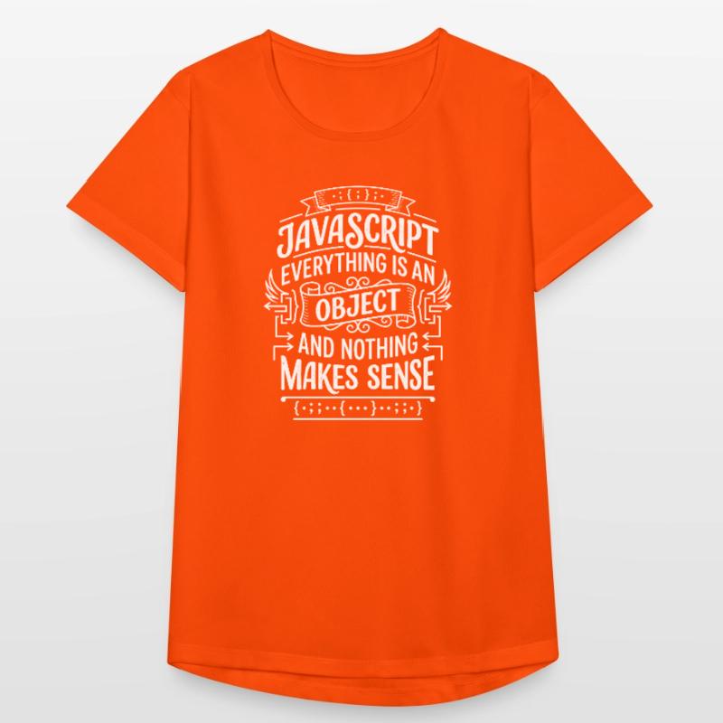 JavaScript: Alles ist ein Objekt Frauen T-Shirt atmungsaktiv
