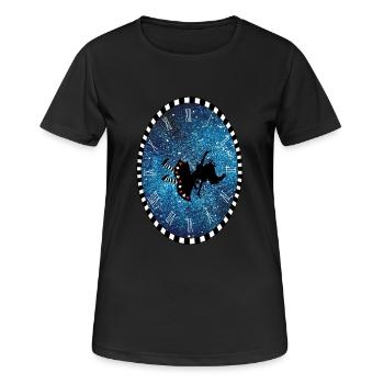 Trip to Wonderland - Women's Breathable T-Shirt - black - Front - AI Model Female 172 light (172cm)