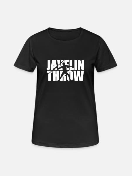 Javelin throw - T-shirt respirant Femme - noir