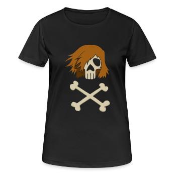 Pirate treasure - Women's Breathable T-Shirt - black - Front - AI Model Female 172 light (172cm)