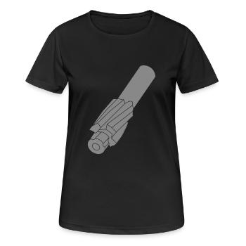 Milling Helical - Women's Breathable T-Shirt - black - Front - AI Model Female 172 light (172cm)