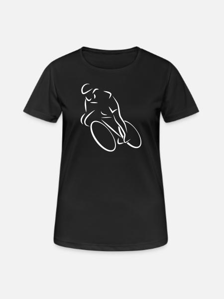 cycling - Women's Breathable T-Shirt - black