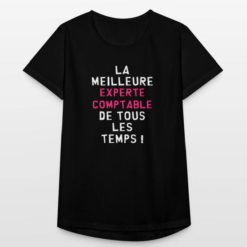 Expert Comptable / Comptabilité / Comptable / T-shirt respirant Femme