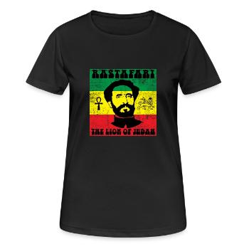 Reggae eu - Women's Breathable T-Shirt - black - Front - AI Model Female 172 light (172cm)