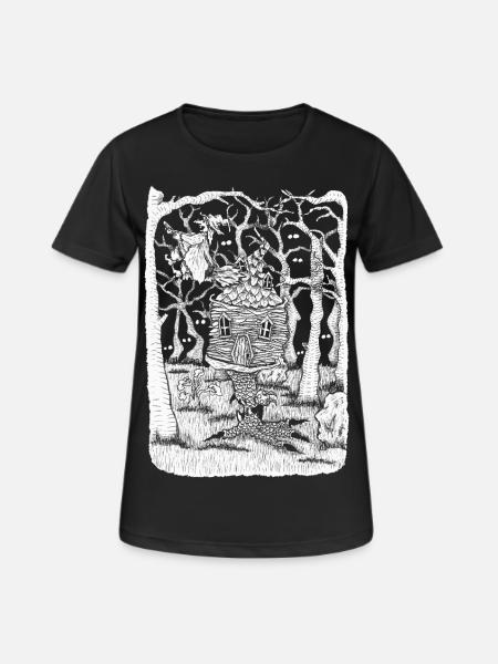 Witch - Women's Breathable T-Shirt - black
