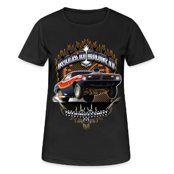 Barracuda Road Burn - Women's Breathable T-Shirt - black - Front - AI Model Female 172 light (172cm)