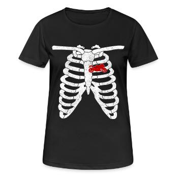 Motorcycle Motorcyclist Motorcyclist Gift - Women's Breathable T-Shirt - black - Front - AI Model Female 172 light (172cm)
