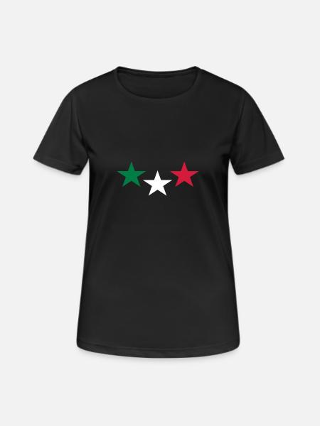 italy - Women's Breathable T-Shirt - black