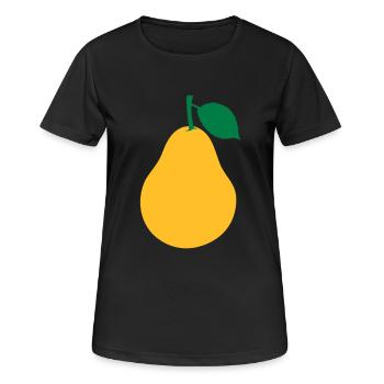 Pear - Women's Breathable T-Shirt - black - Front - AI Model Female 172 light (172cm)