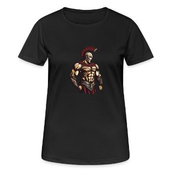 Spartans - Women's Breathable T-Shirt - black - Front - AI Model Female 172 light (172cm)