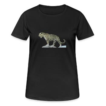 jaguar - Women's Breathable T-Shirt - black - Front - AI Model Female 172 light (172cm)