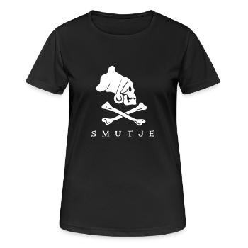 ~ Smutje ~ - Frauen T-Shirt atmungsaktiv - Schwarz - Vorne - AI Model Female 172 light (172cm)