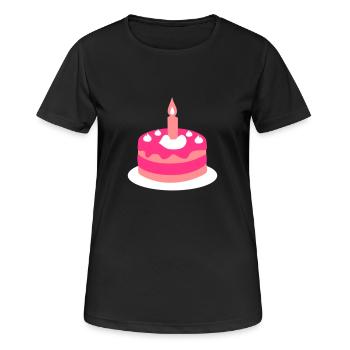 Tarte - T-shirt respirant Femme - noir - Devant - AI Model Female 172 light (172cm)