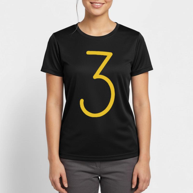 3 Women's Breathable T-Shirt