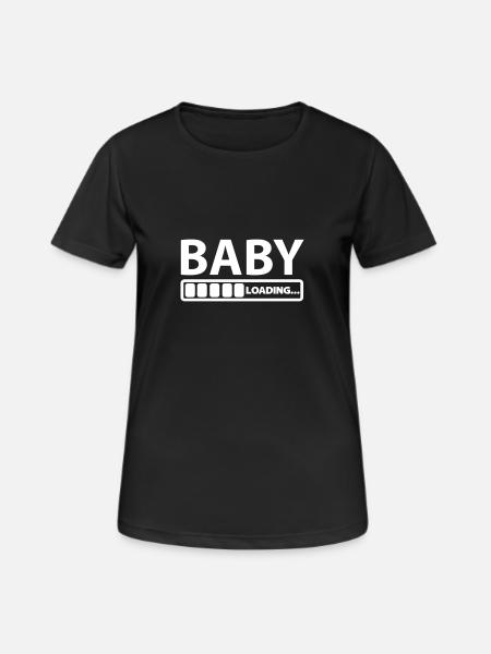 baby - Women's Breathable T-Shirt - black
