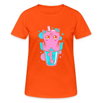 Pastel Gothic - Women's Breathable T-Shirt - neon orange - Front - AI Model Female 172 dark (172cm)