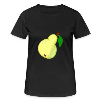 PEAR - PEARS are damn GEIL - Women's Breathable T-Shirt - black - Front - AI Model Female 172 light (172cm)