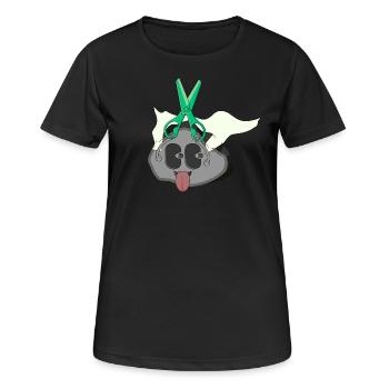 UNITÉ - T-shirt respirant Femme - noir - Devant - AI Model Female 172 light (172cm)