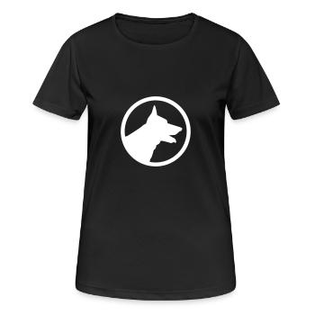 Berger - T-shirt respirant Femme - noir - Devant - AI Model Female 172 light (172cm)