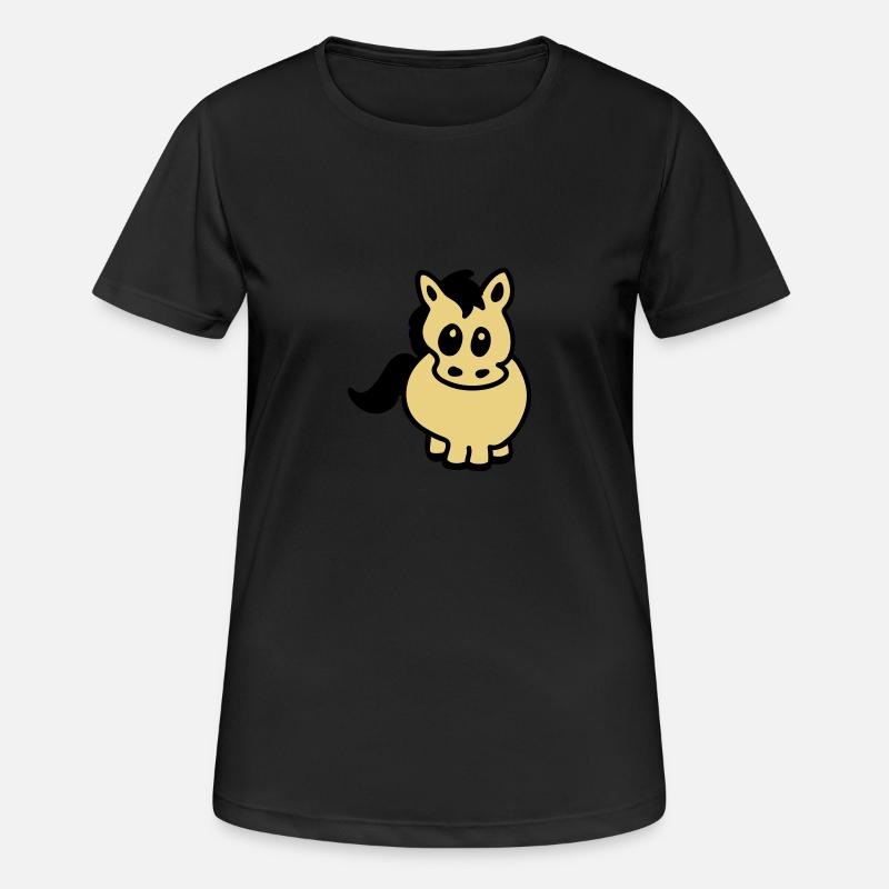 Thick bangs - Women's Breathable T-Shirt - black