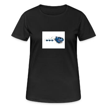 Sub Design - T-shirt respirant Femme - noir - Devant - AI Model Female 172 light (172cm)