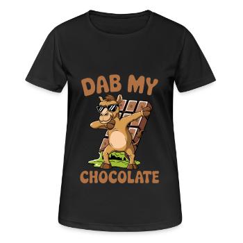 Dubai Dab my Chocolate - Women's Breathable T-Shirt - black - Front - AI Model Female 172 light (172cm)
