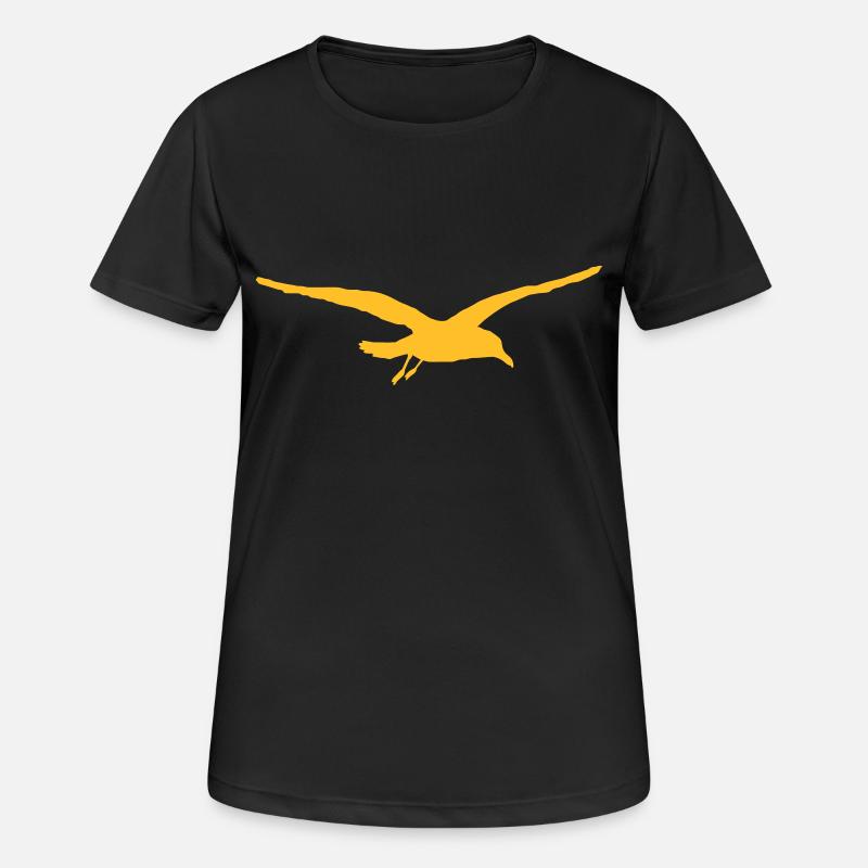 moewe - Women's Breathable T-Shirt - black