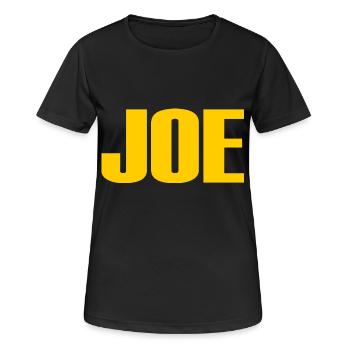Joe - T-shirt respirant Femme - noir - Devant - AI Model Female 172 light (172cm)