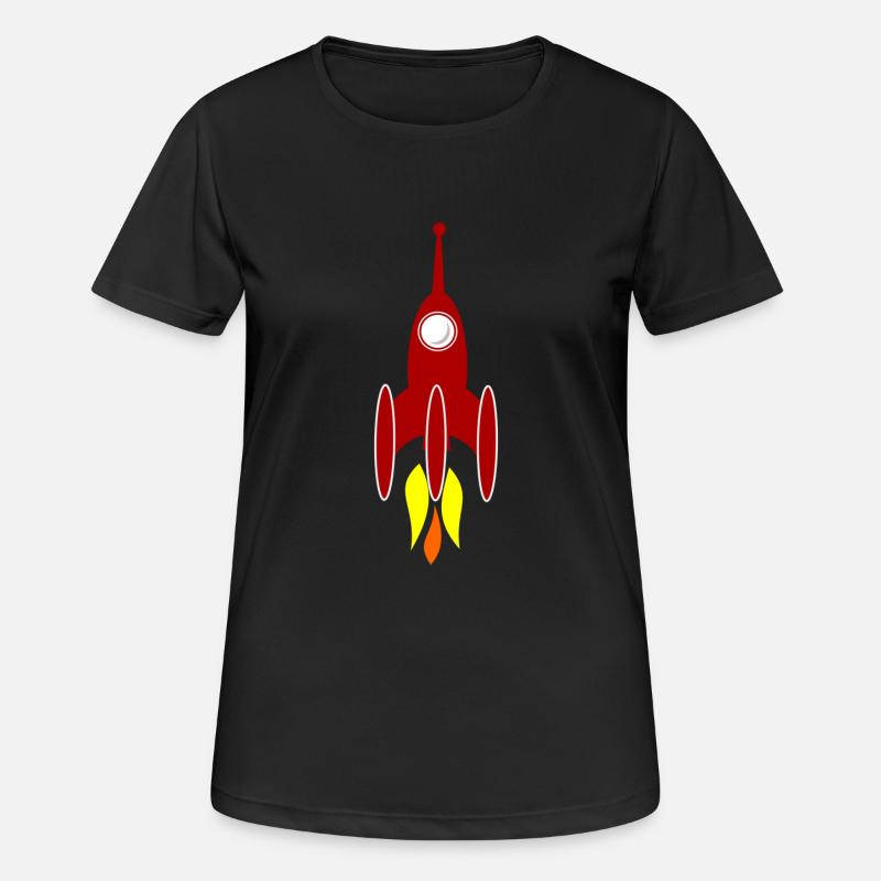 rocket - Women's Breathable T-Shirt - black